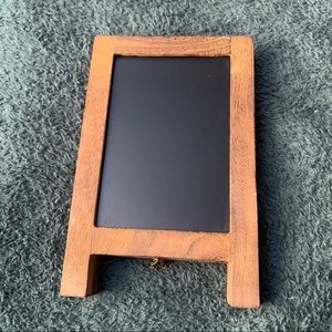 Chalkboard and Corkboard Desk Standup